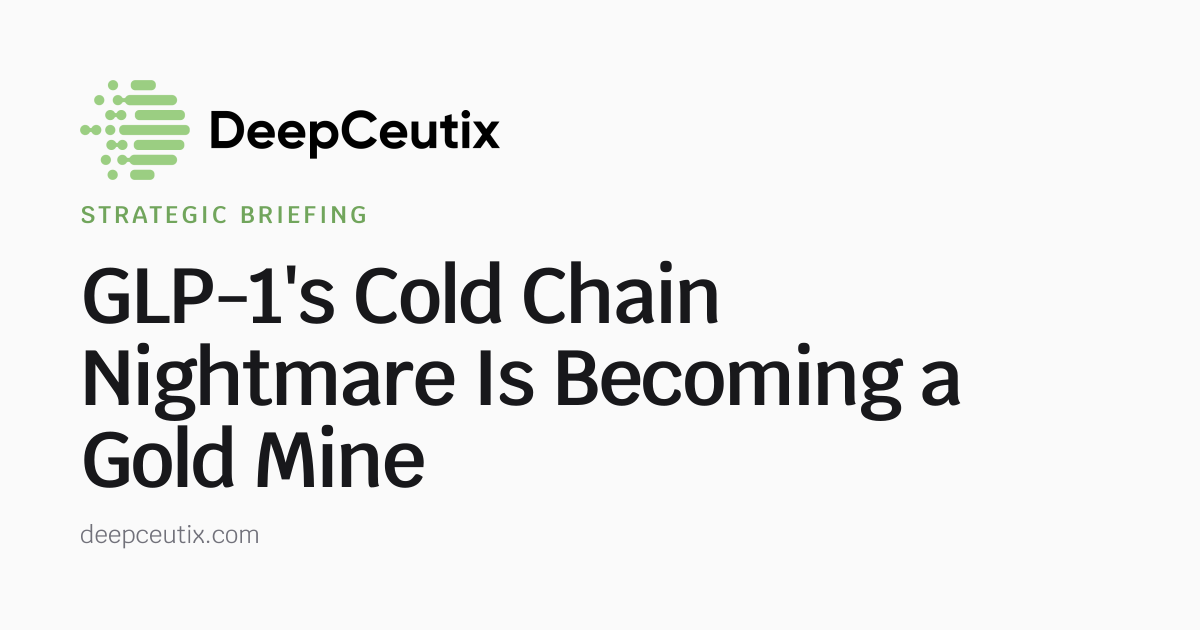 GLP-1's Cold Chain Nightmare Is Becoming a Gold Mine | DeepCeutix Strategic  Briefings